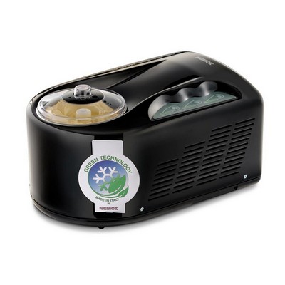 gelato pro 1700 up i-green - black - up to 1kg of ice cream in 15-20 minutes